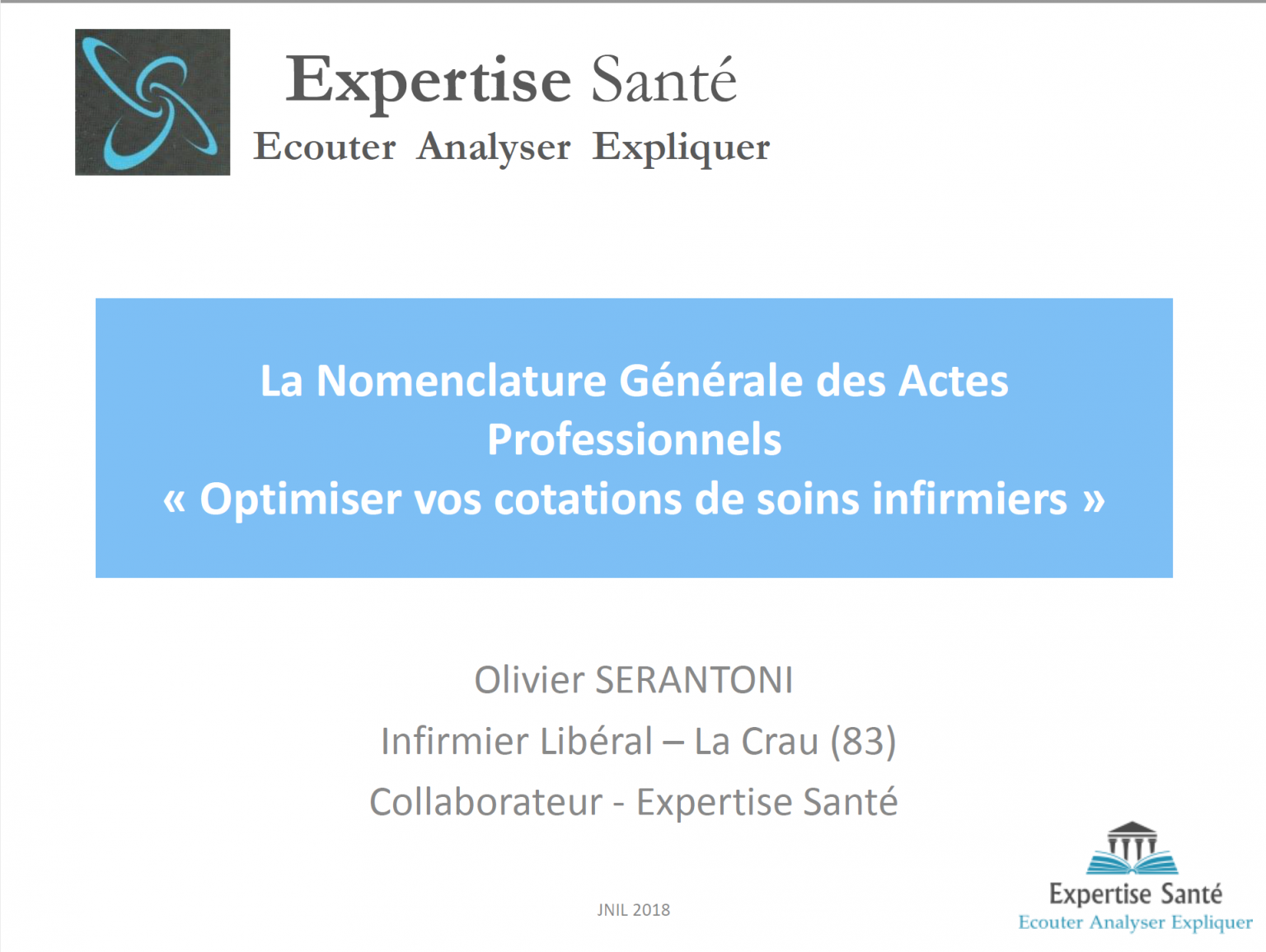 nomenclaturegeneraledesactesprofessionnels Expertise Santé